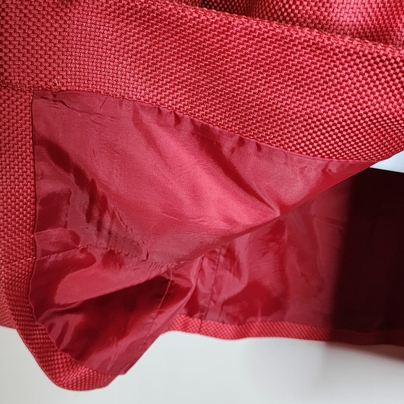 Talbots Blazer Textured Silk Wool Salmon Size 10 - Picture 7 of 12